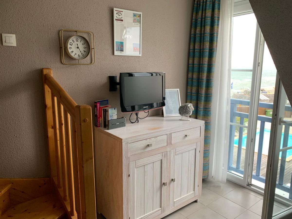 Duplex Vue Mer - Plage A 100M- 4 Lits - Parking Sous Sol 오디에르네 외부 사진